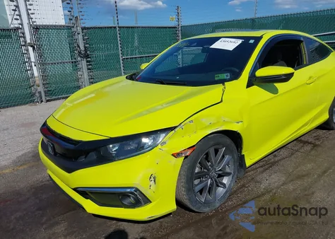 2019 Honda Civic Ex z USA, uszkodzony, nr VIN 2HGFC3B37KH351031